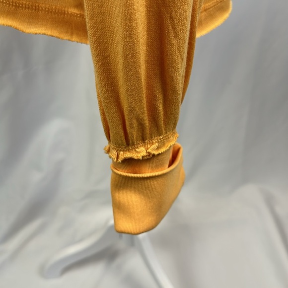 Free People Movement Rundown Tunic Top Marigold Open Back Oversized Slouchy NWT - Picture 8 of 16